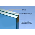 Flat Laminated Glass non Tempered  - Clear 3