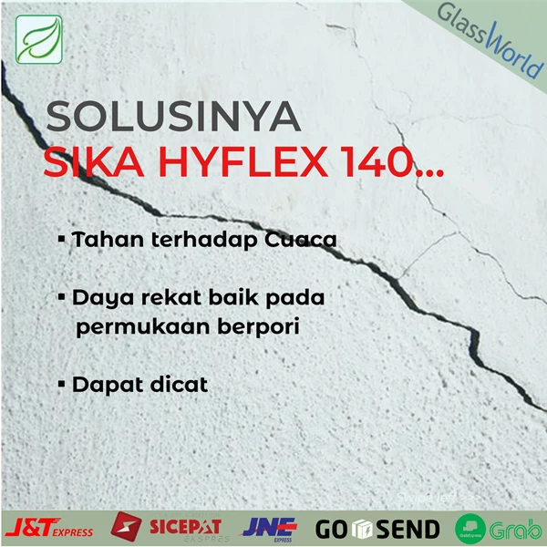 SIKA HYFLEX 140 Silikon Sealant Tembok Ngelupas/Retak