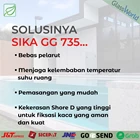 SIKAFORCE d.h. SIKA GG 735 Sealant Cor Kaca Tanam Untuk Kolam & Railing - RE PACK 2