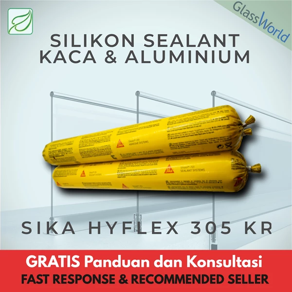 SIKA HYFLEX 305 KR Silikon Sealant Kaca & Aluminium