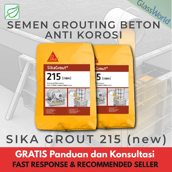 SIKA GROUT 215 NEW Semen/Polimer Grouting Beton Anti Korosi