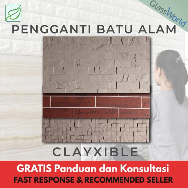 CLAYXIBLE Artificial Stone Ceramic Substitute. Wood And Natural Stone - SKIN AND STONE TYPE
