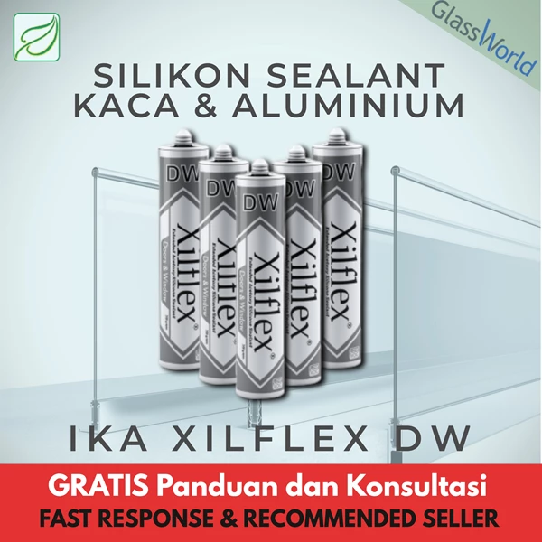IKA XILFLEX DW Silikon Sealant Kaca & Alumunium Black