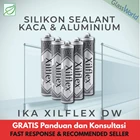 Silikon Sealant Kaca & Alumunium Clear IKA XILFLEX DW 1