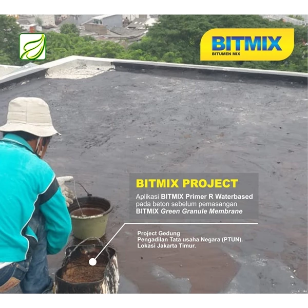 Bahan Waterproofing BITMIX Primer R Waterbase 4 Liter